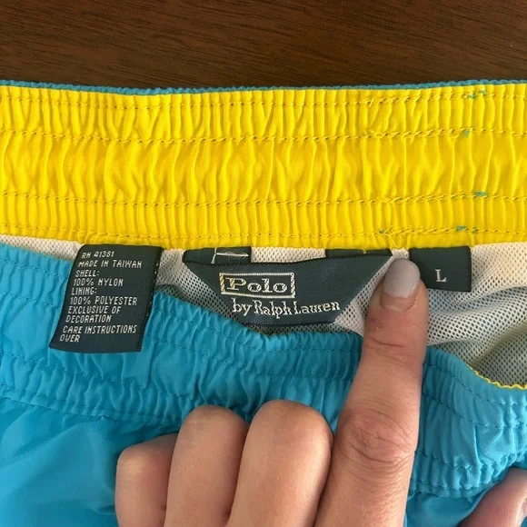 Polo by Ralph Lauren Men's Blue Swim Shorts Trunks - Picture 4 of 4